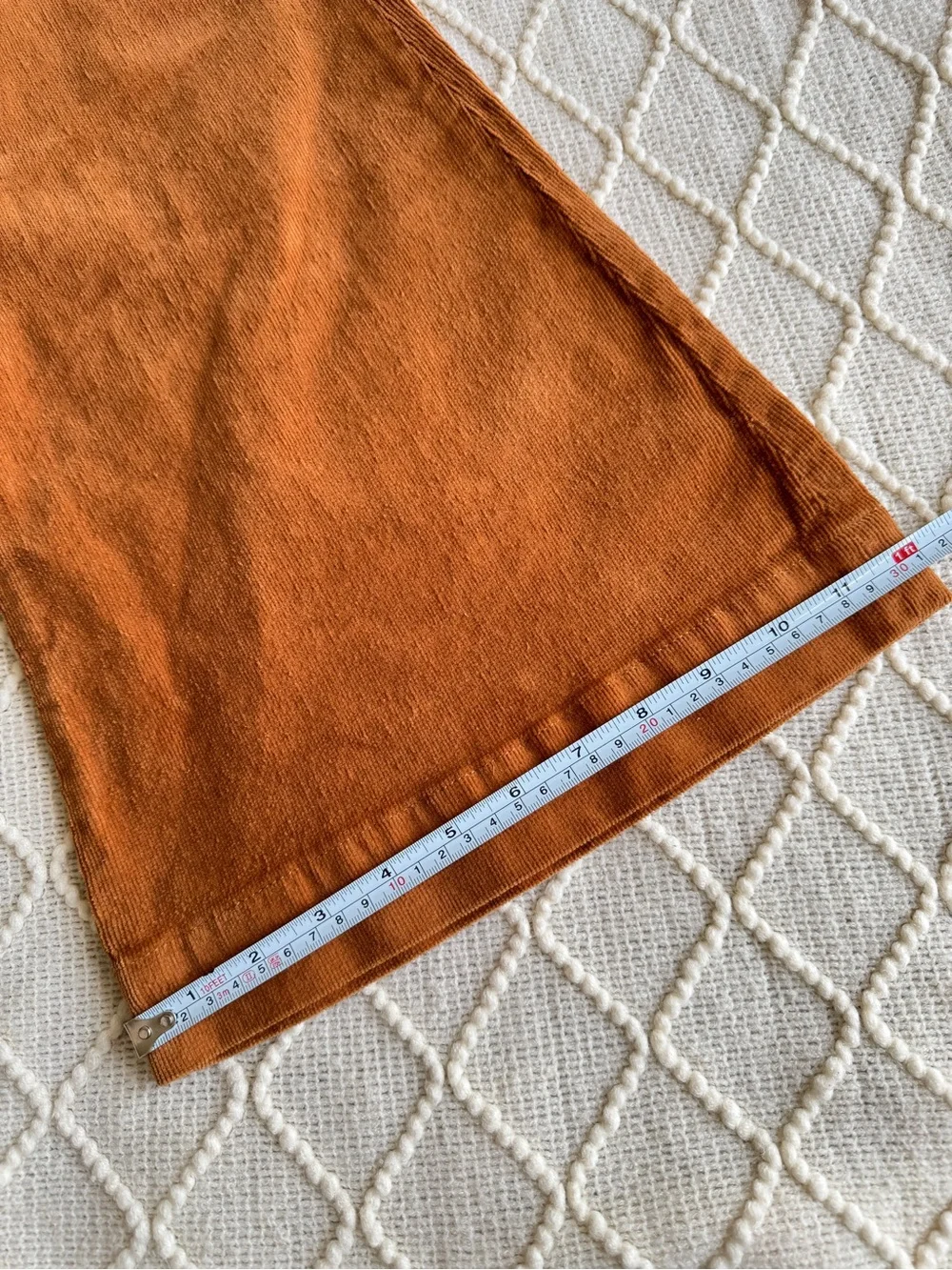 NWT Rolla’s Eastcoast Flare Corduroy Pants 28 High Rise Caramel